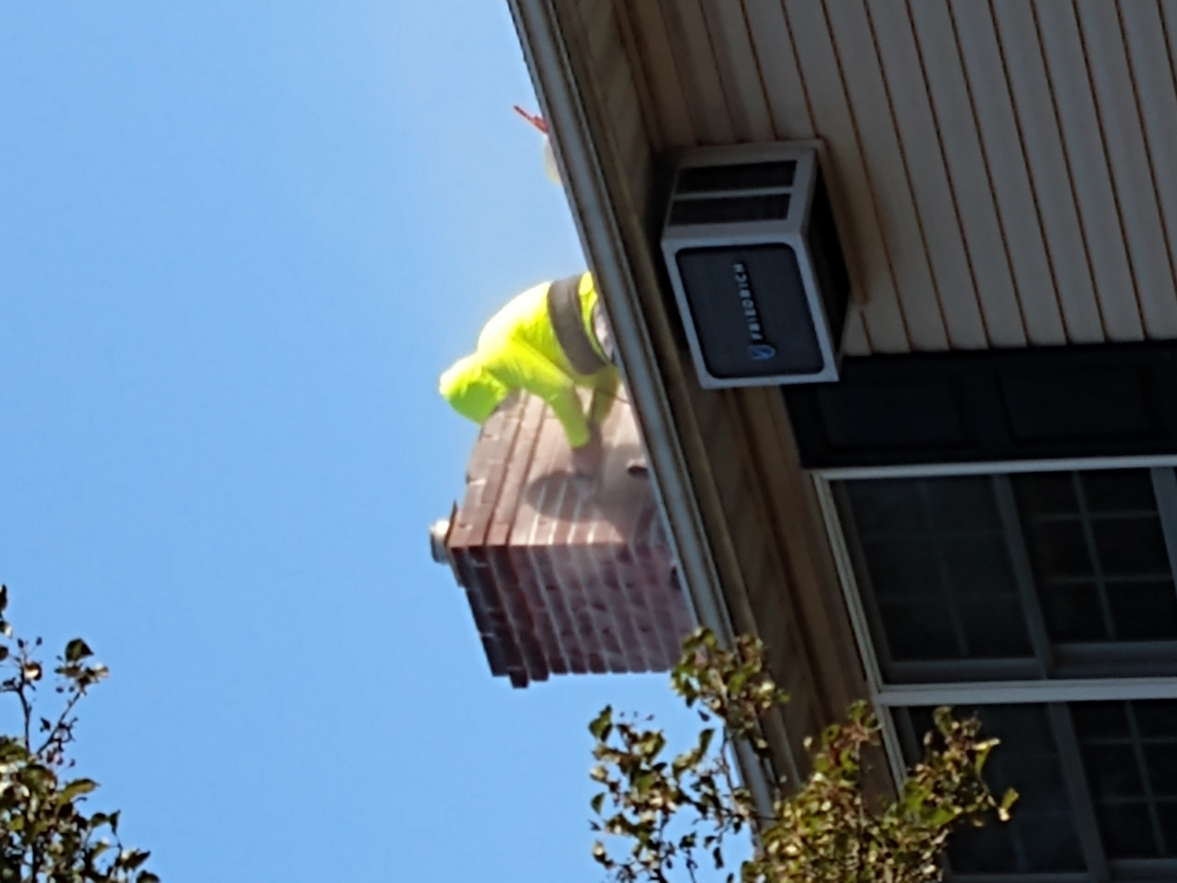 Chimney tuckpointing and mortar repair in Rockville Centre, New York